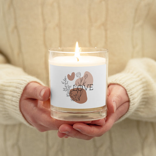 Glass Jar Soy Wax Candle
